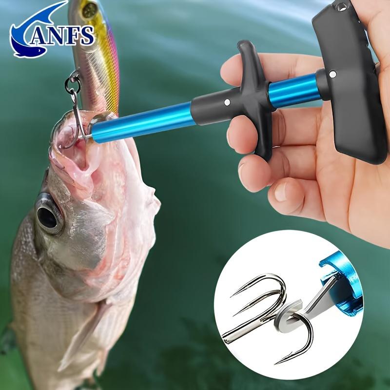 1pc T-Shaped Fish Hook Remover - Aluminum Alloy Fishing Tool with ...