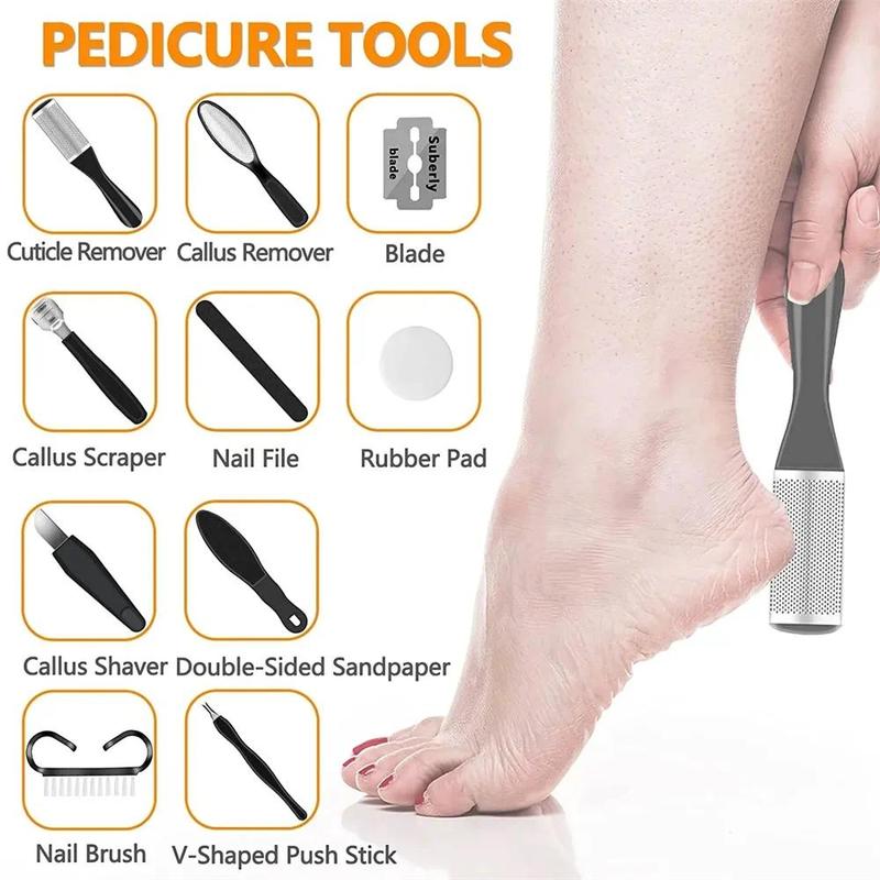 Product Introduction of Electric Foot File Callus Remover Professional Foot Grinder Pedicure Machine Tools Rechargeable Heel Cracked Dead Skin Scrubber 14