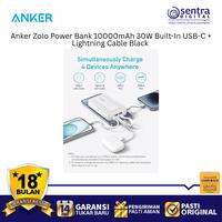 Gambar Anker Zolo A1680H11 10000mAh Powerbank 30W Fast Charging Built-In USB-C Lightning Cable for iPhone dari Sentra Digital Kota Surabaya 2 Tokopedia