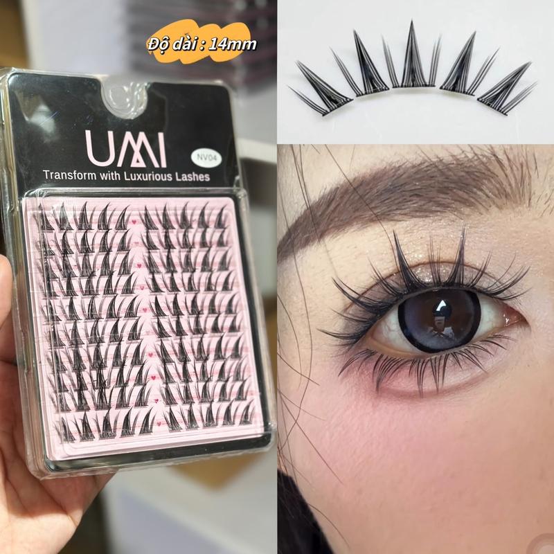 Lông mi douyin lông mi cụm 10 hàng Nhivie NV04