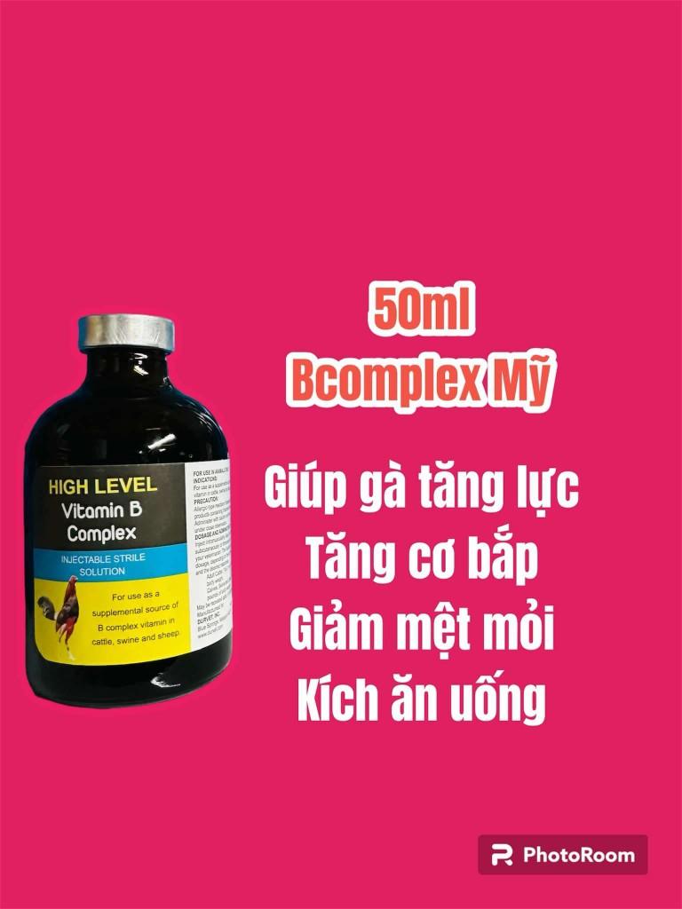 Product Introduction of 50 ml Bcomlex giúp gà tăng lực,tăng cơ bắp,giảm mệt mỏi,kích thích an uống,xuất xứ từ mỹ 1