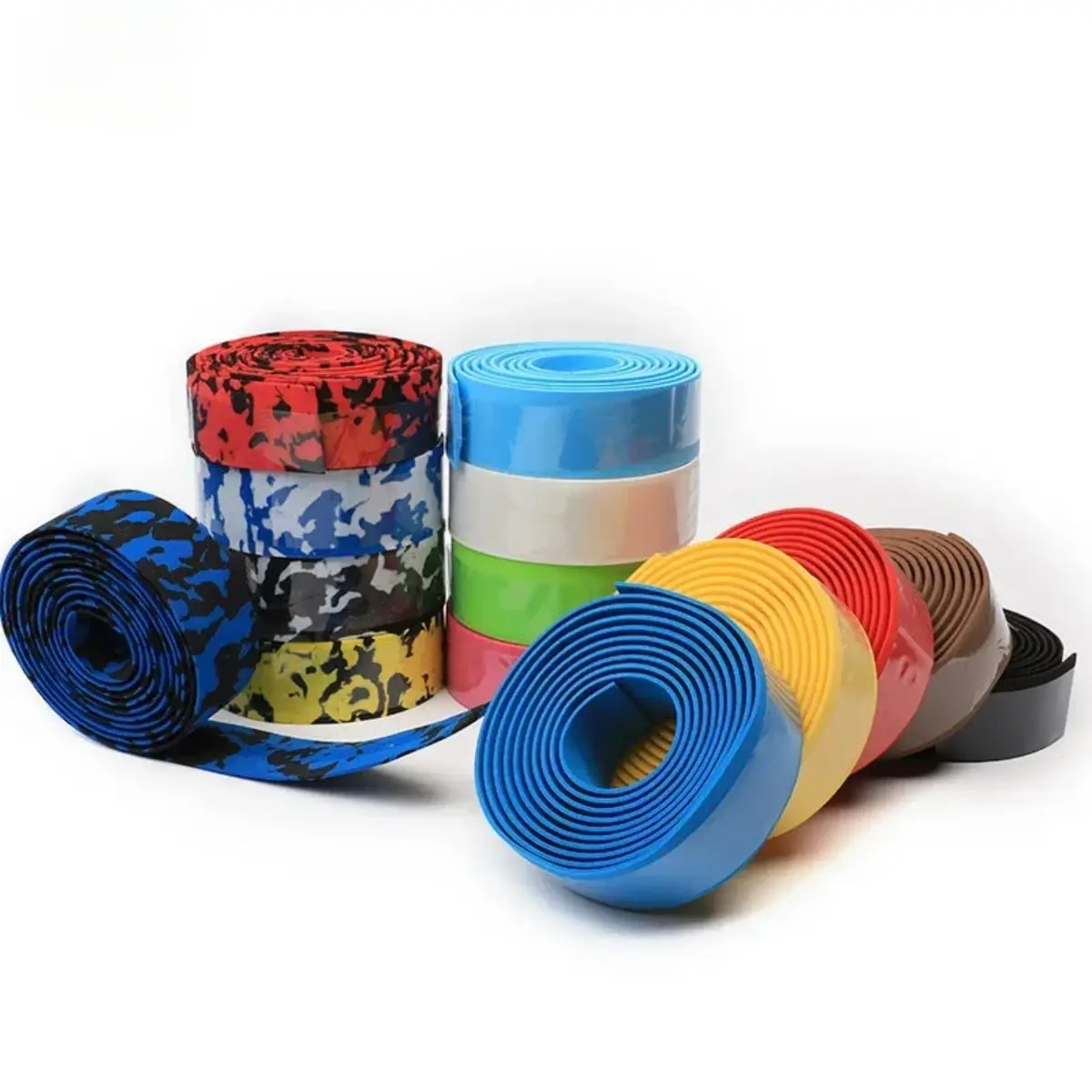 1pair Bicycle Handlebar Tape Sponge Bike Handle Grip Tape Cycling Anti-slip Handlebar Bar Tape Bike Accessories