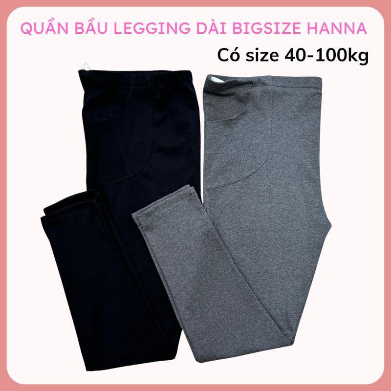 Quần bầu công sở bigsize 100kg vải thun cotton cao cấp co dãn nhiều thoải mái thoáng mát không xù có thun chỉnh có 2 túi nhà HANNA