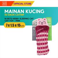 Gambar M-Pets Herby Sleeping Cat Catnip Toy / Boneka Mainan Kucing Tidur dari M-Pets Volk Pets Indonesia Kota Tangerang 3 Tokopedia