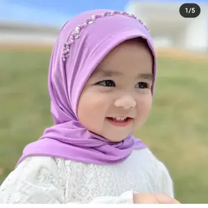 Cahaya Hijab - HIJAB ANAK 3th-10th INSTAN SEGITIGA PAYET JILBAB KERUDUNG INSTAN ANAK CANTIK SEGITIGA INSTAN ANAK Muslim Pashmina