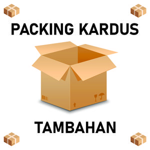 Packing Tambahan Kardus + Bubble Wrap