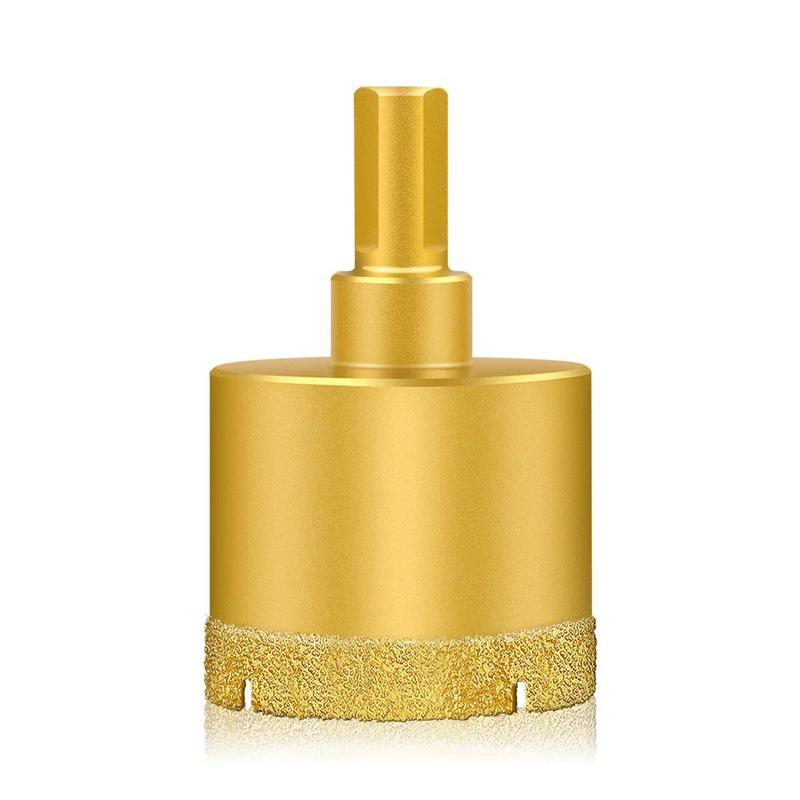 Product Introduction of 6-60mm High-grade diamond grain Coated Drill Bit Tile Marble Glass Ceramic Hole Saw Drilling Bit For Ceramic Tile Drilling 24