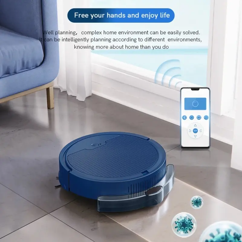 Hokkie OB8s Max Robot Vacuum dan Mop | Navigation | 3000 Pa Suction | Large 510ml Dust Tank