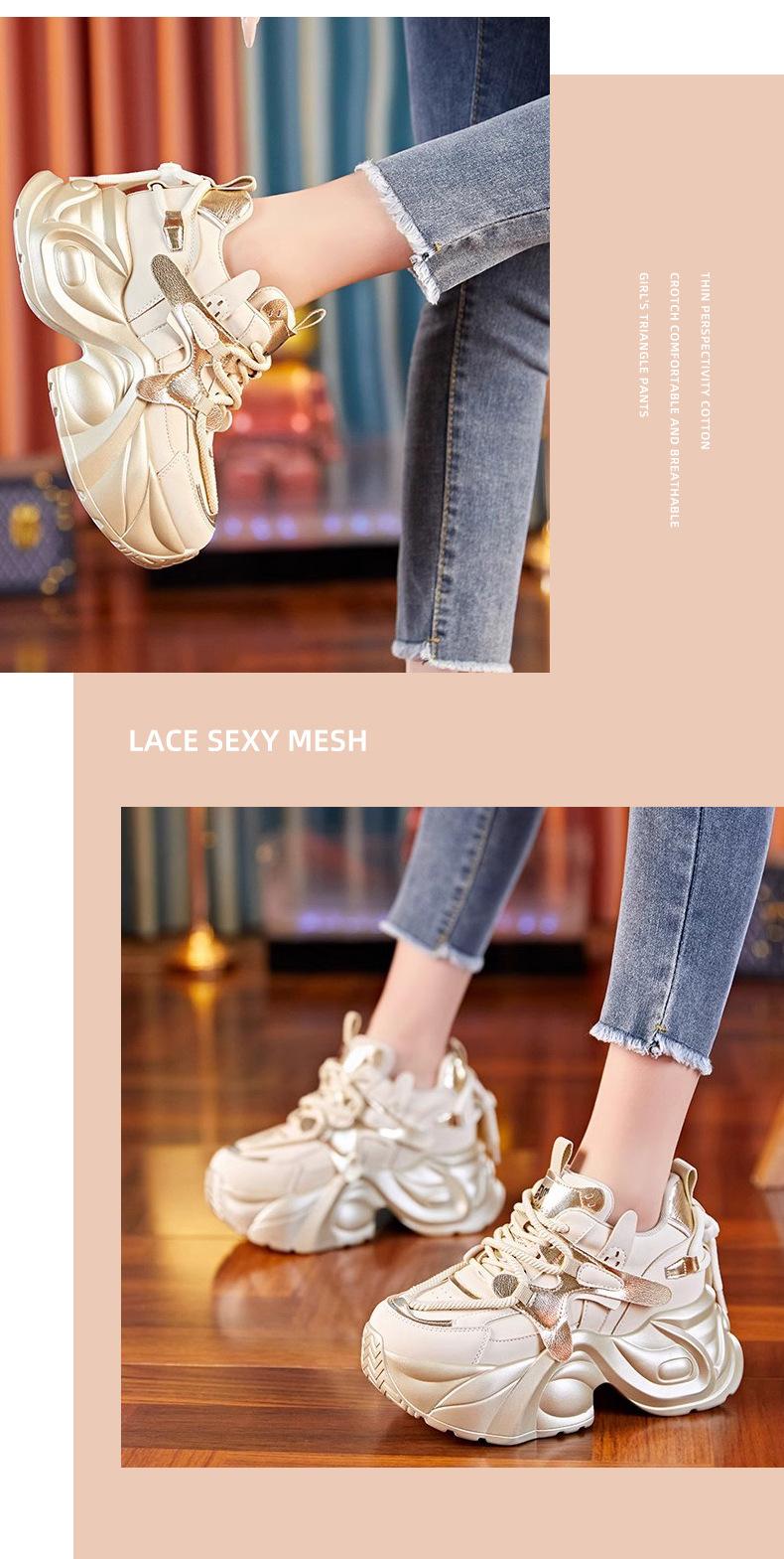 Product Introduction of Dad Shoes, Phong Cách Hàn Quốc, Dành Cho Phụ Nữ, Mùa Lò Xo Và Mùa Hè, Xu Hướng Thường Ngày Hàng Ngày, Thể Thao, Thích Hợp Cho Nam Giới Cỡ Nhỏ, Đế Có Sẵn, Dad Shoes Giải Trí, Dad Shoes, 2024 Sneaker GiàY 7