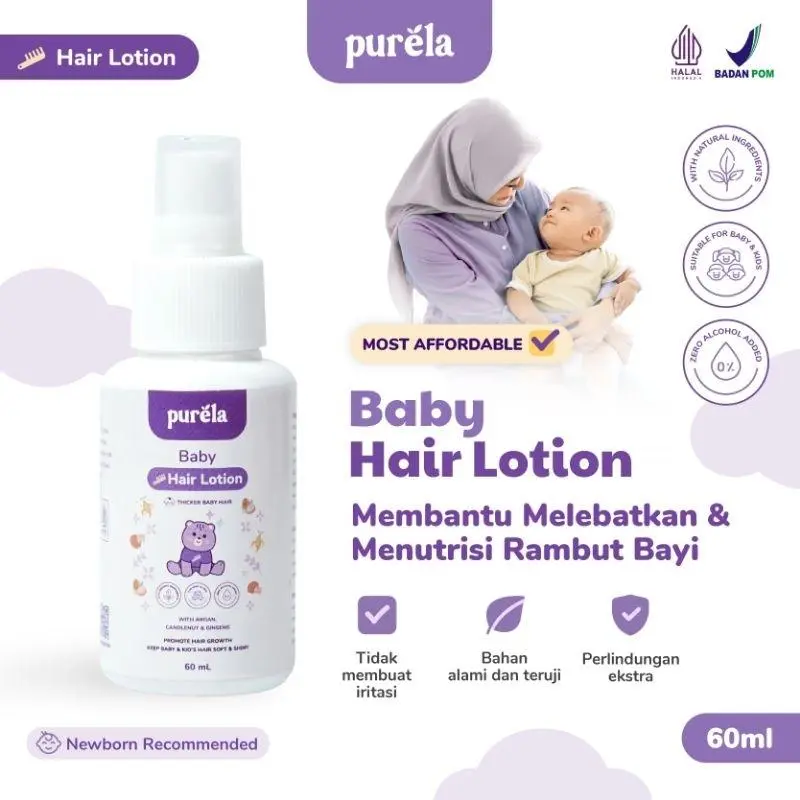 Purela | skincare anak | purela by reglow HALAL BPOM bisa tuk newborn Bayi Essential Kulit Bunda 5