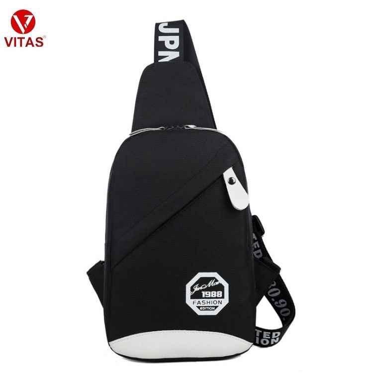 Túi đeo chéo nam nữ thời trang VITAS V1988 Bag Tre