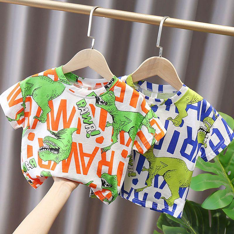 Product Introduction of เสื้อยืดแขนสั้นพิมพ์ลายแฟชั่น สำหรับเด็กชายและเด็กหญิง เหมาะสำหรับฤดูร้อน 2024 มาใหม่ เสื้อครึ่งแขนเด็ก เสื้อยืดเด็ก แฟชั่น 2024 2
