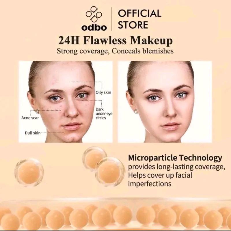 OdbO FV Authentic BPOM Perfect Cover Foundation 30gr 1