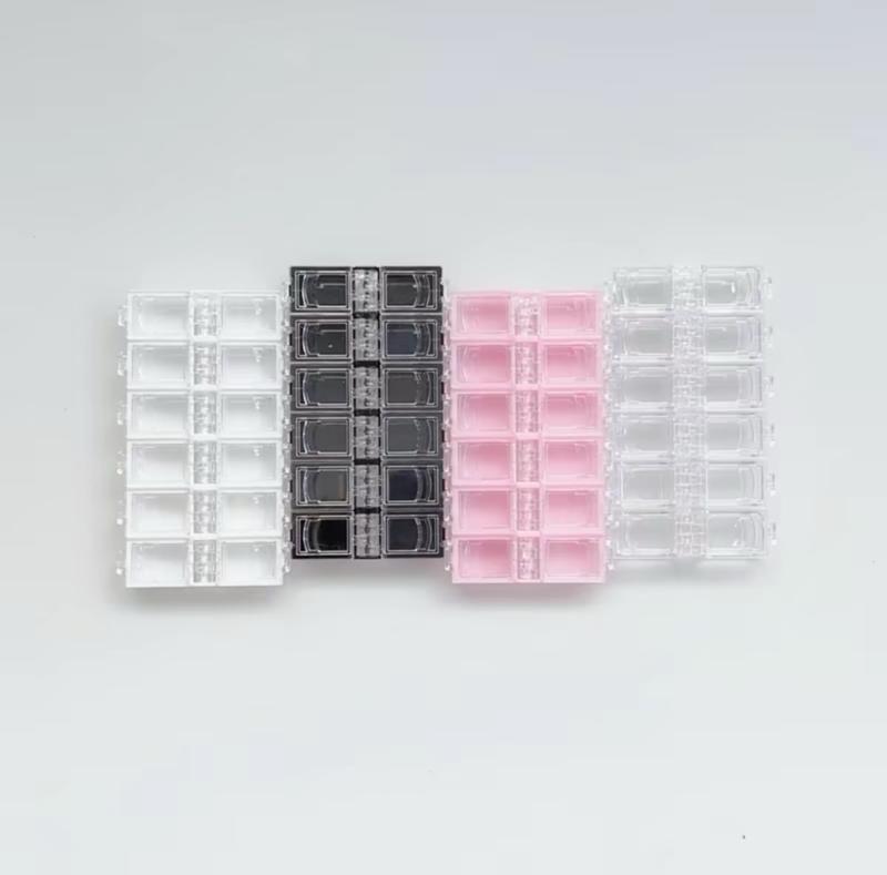 Product Introduction of Hộp nhựa 12 ô đựng đá charm phụ kiện trang trí nail (4 màu) 2
