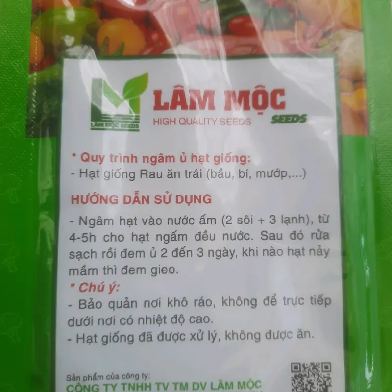 Giống Cải Bẹ Xanh Lá To - 20g - Hạt Giống Lâm Mộc Hoặc Mai Vàng 1