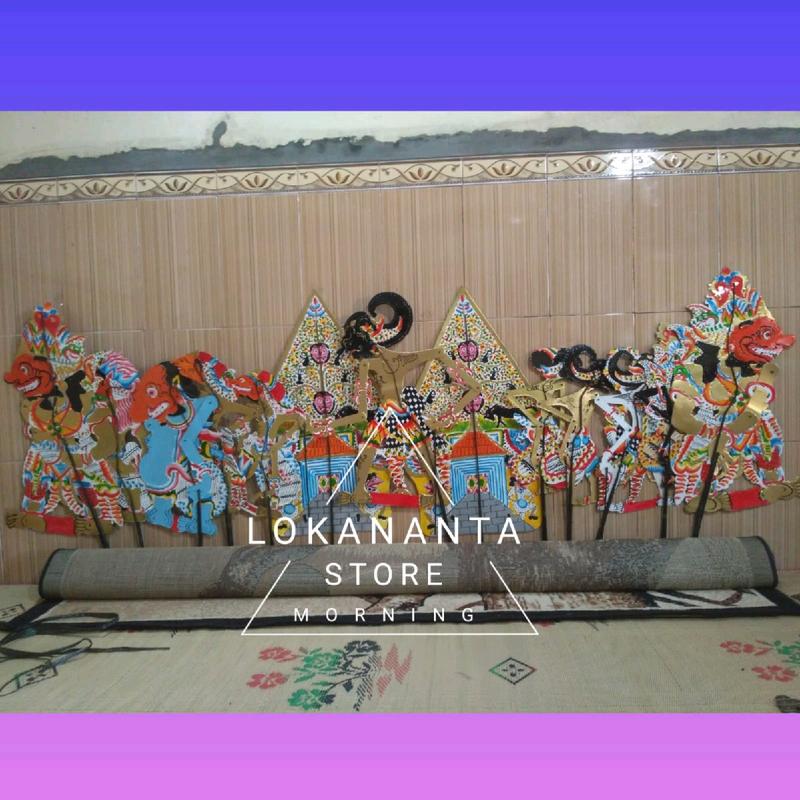 KUMBAKARNA TOKOH WAYANG KULIT BAHAN DUPLEK HALUSAN - Shop | Tokopedia