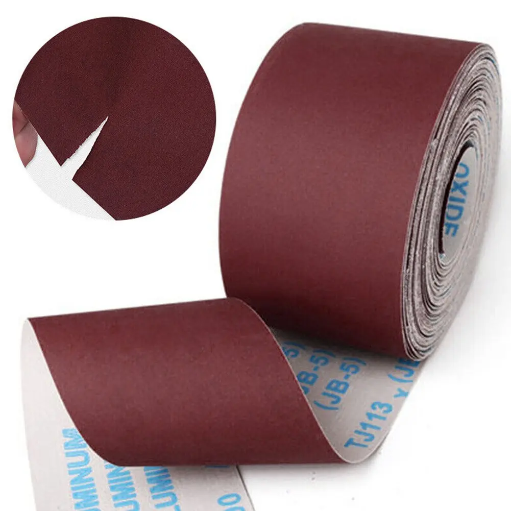 [MSTK]Sandpaper Roll Emery Cloth Sanding Abrasive Sheets 80 120 180 240 600 800Grit