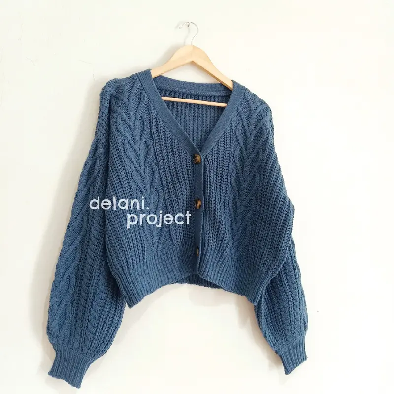 Delani.Project - Jiminie Cardi Semi Crop 0