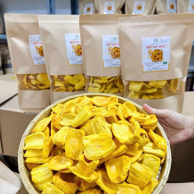 Combo 4 túi mít thái A sấy giòn miếng vừa-giòn rụm (1kg)