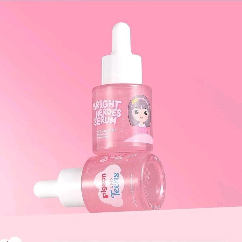 Pigeon Teens Bright Hero Serum 20ml | Serum kulit kusam Remaja | Perawatan kulit | Perawatan & Kecantikan | Skin Care |  Semua Jenis Kulit Meringankan Pemutihan Mencerahkan Wajah Kulit Kering 3