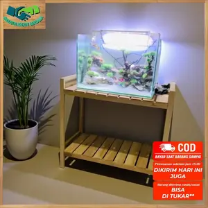 Rak Aquarium 60x36  / Meja Aquarium/ Rak Serbaguna 2 Susun