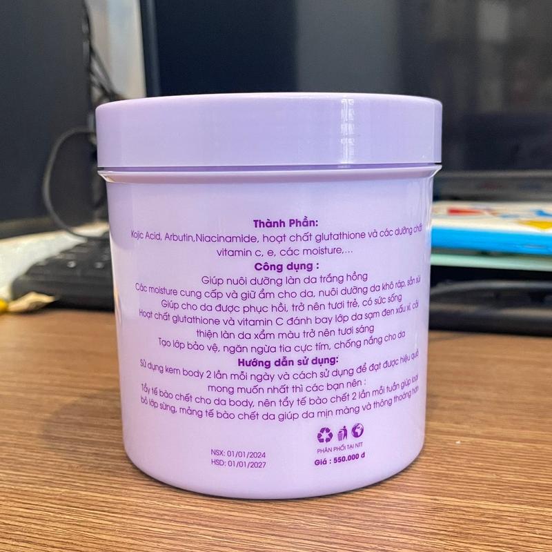 1 KÍ TẨY NANO X2 - KEM BODY DƯỠNG TẨY MẠ.NH (Dưỡng Da Body) 1