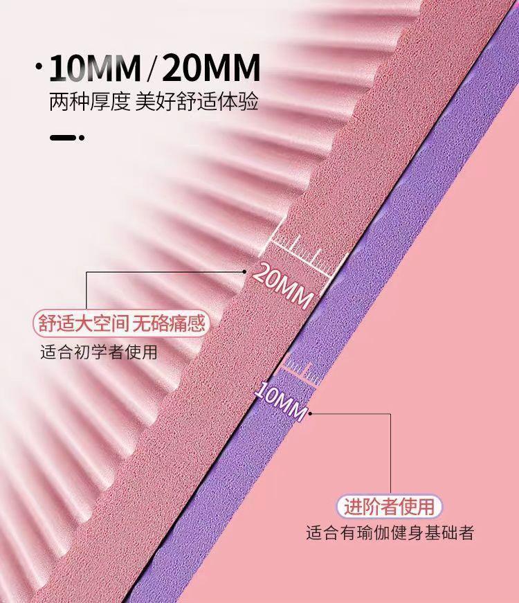 Product Introduction of Thảm Tập Yoga, Dành Cho Nam, Dày Dặn, Thích Hợp Để Tập Thể Dục, Đặc Biệt Để Giảm Cân, Dây Nhảy, Cách Âm, Hấp Thụ Sốc, Tập Thể Dục Trong Nhà, Chống Trượt, Thảm Trải Sàn Gia Đình, Năm 2025 1