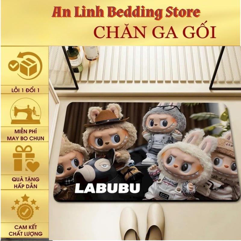 Combo 5 tấm thảm lau chân hoạ tiết đáng yêu labubu ,koromi...