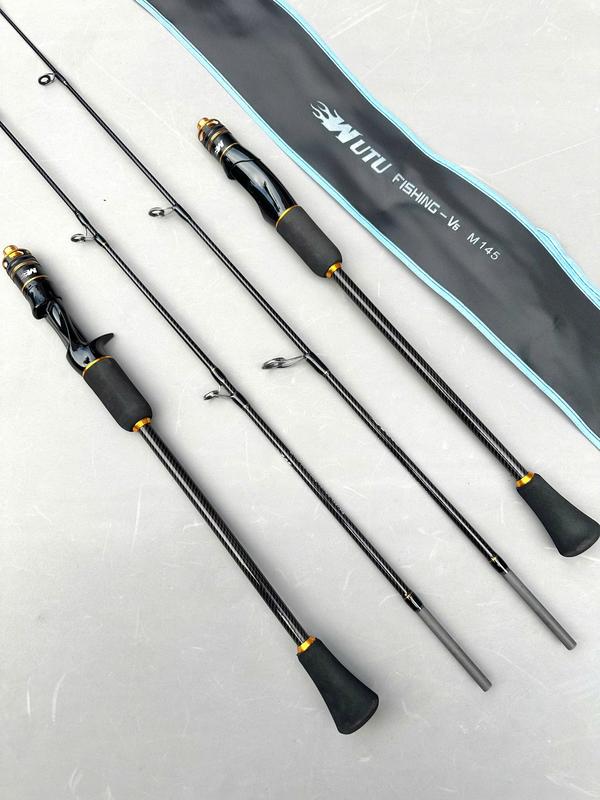 Cần Câu Đa Năng WuTu Fishing - V6 Độ Cứng M Cần Đặc Cắm Gốc - V6