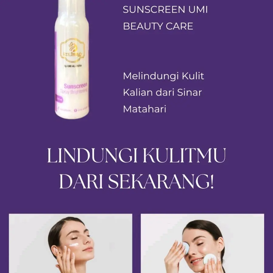 SUNCREEN UMI BEAUTY CARE Semua Jenis Kulit