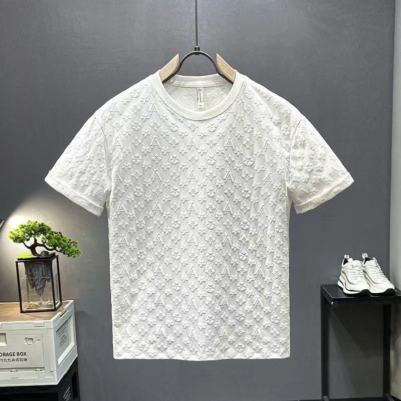Product Introduction of Áo Thun Ngắn Tay Dáng Rộng Phong Cách Instagram Mới Mùa Hè, Áo Nam, In Phồng Hợp Xu hướng Xu Hướng 2024, Áo Thun Nam Ngắn Tay 6
