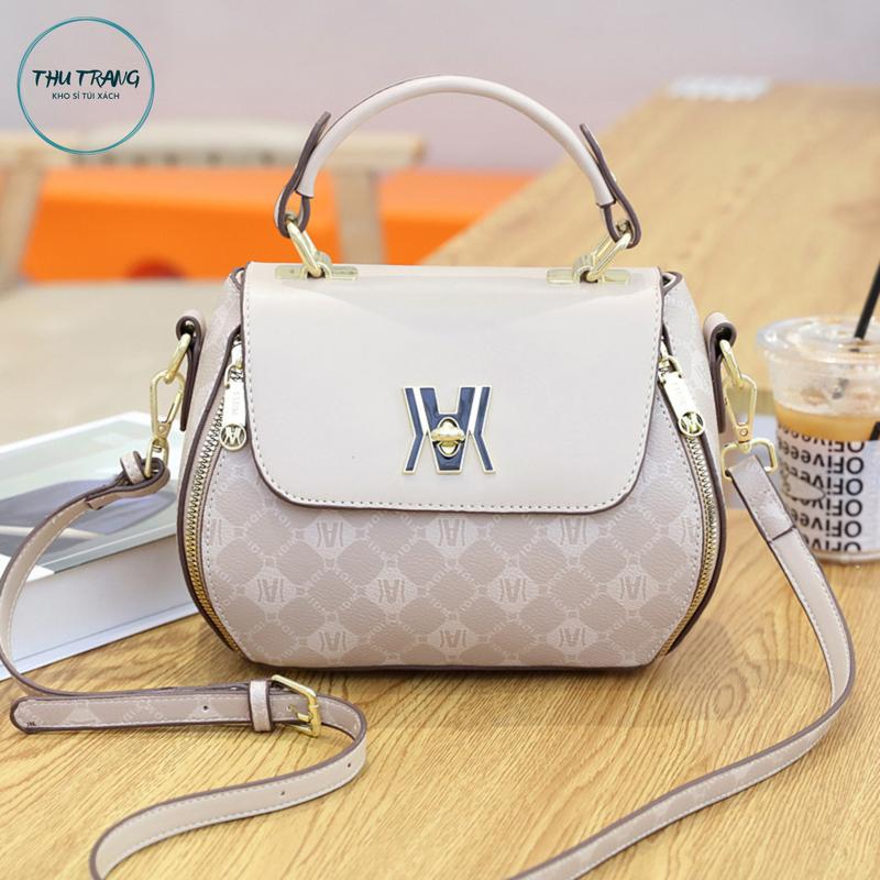  Túi Xách  Hai Khóa Dáng Hộp Sang Chảnh Bag Nhung Da túi  đep chéo 3 nữ ngăn 