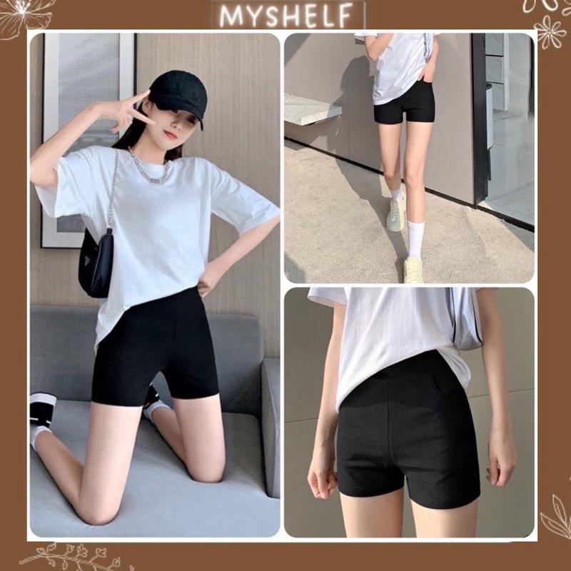  M201. Quần Biker short dáng ngắn quần legging đùi nữ đi chơi tập gym tập thể thao siêu hot  có sẵn - miễn ship  
