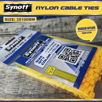 Gambar Kabel Tis 100 mm X 3 mm Cable Ties Kuning isi 100pcs - Kuning 100 mm X 3 mm dari sherlock tools Kota Administrasi Jakarta Timur 3 Tokopedia