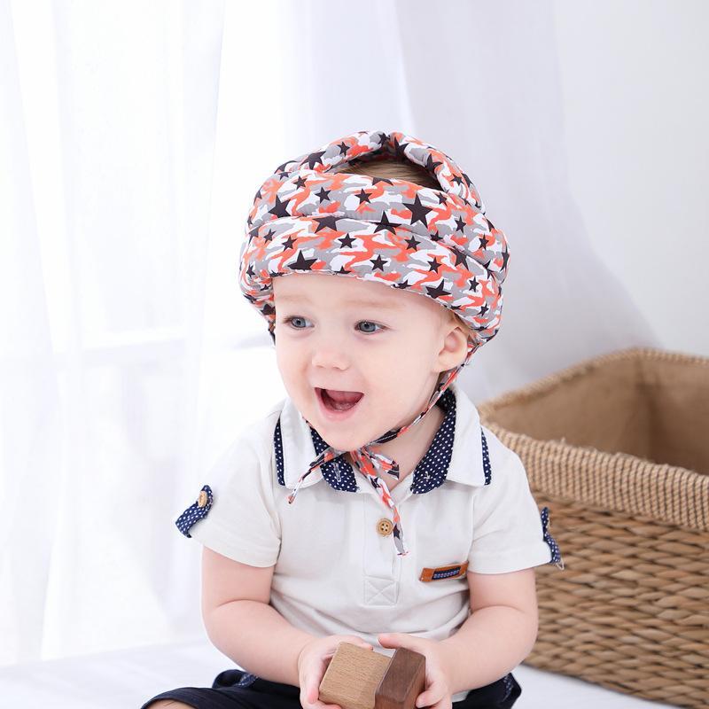 Product Introduction of Cute Star Pattern Baby Head Protection Pad, Anti-fall Head Protection Mat, Child Safety Head Protection Gear for Baby Boys & Girls 0