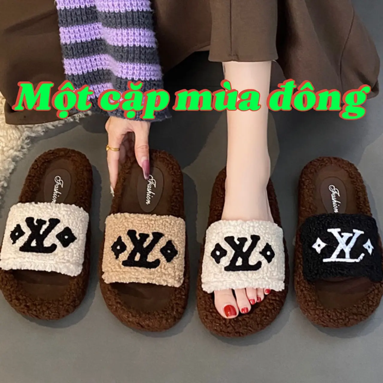 225Dp BÃ´ng, GiÃy Bong Bènh DÃnh Cho NỮ, Thích Hqp Cho Mùa Thu VÃ MÙ¹a Dô´ng, Có Thª Mǎc NgoÃi TrÃi, NhÃ, Am Áp, KhÃ´ng Tron Trudt, LÃng CÃu DÃ y Dǎn, ChÃng VÃt Ban, DÃp Di Trong NhÃ DéP Slipper DéP Slipper dép  nam