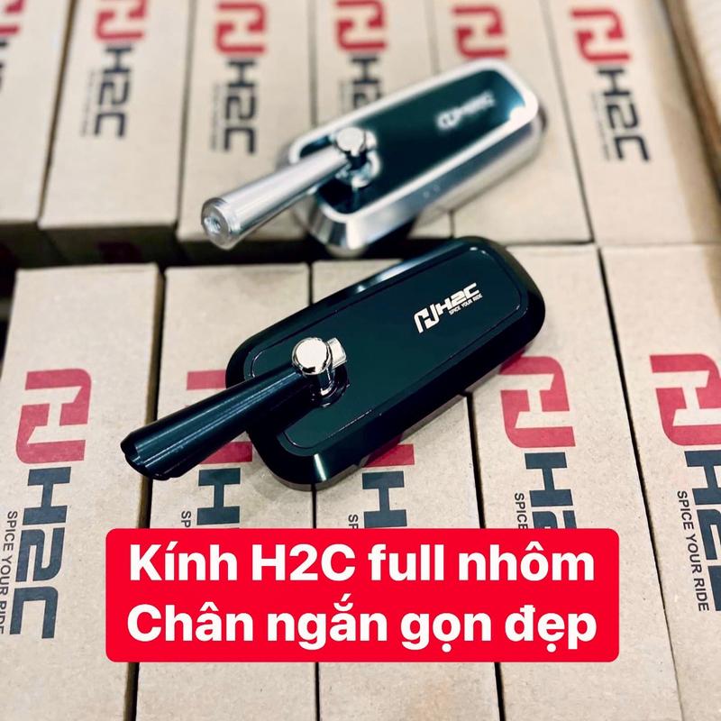 Kính H2C chân ngắn full nhôm ,cho các dòng xe ,giá.tốt Phụ Kiện Phụ Tùng đồ c ơi kinh chieuhau kính hậu future