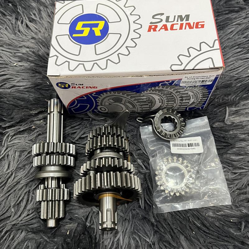 Bộ số đấu Dream / Wave chính hãng Sum Racing + nhông dò đạp