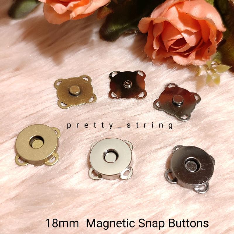 Magnetic Snap Button/Lock 14mm 1pair - TikTok Shop Philippines