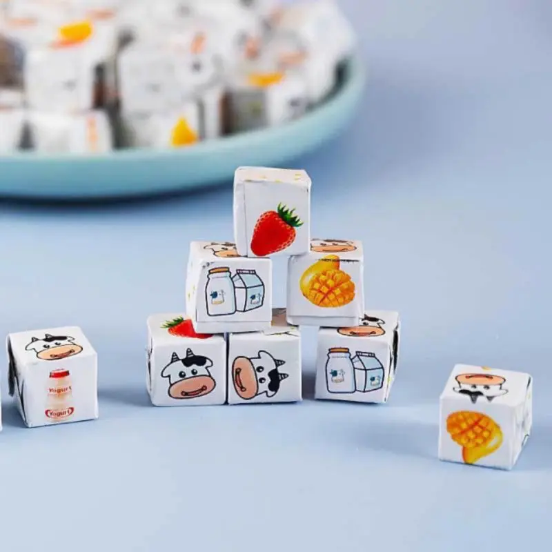 100g Kẹo viên phô mai cheese cube - bánh kẹo ăn vặt ngon Snack Candy Food Thức Ăn Viên Kẹo 5