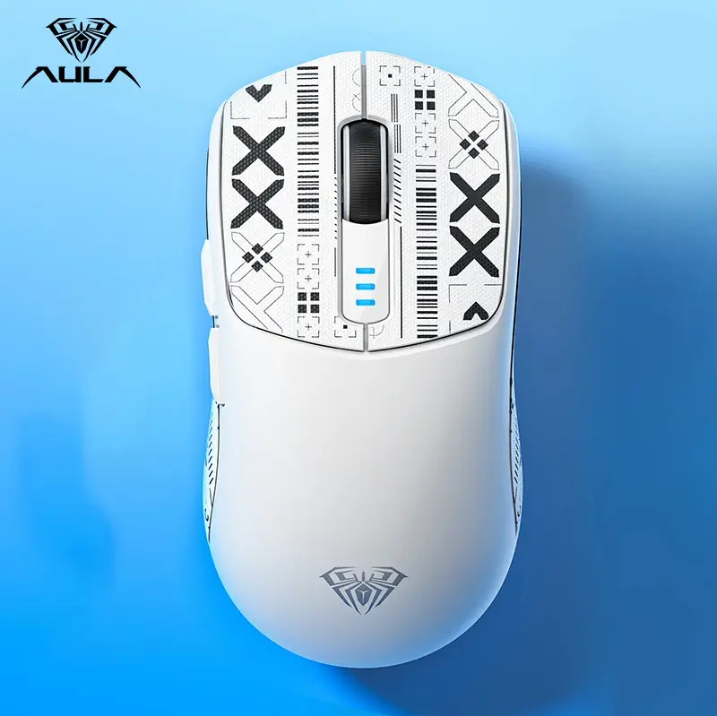 [AULA] Chuột gaming AULA SC580 - 3 Mode kết nối - max 10,000 DPI - Có app cài đặt macro - Trọng lượng 81 gr pin 500 mAh - Bh 12 T | BigBuy360 - bigbuy360.vn