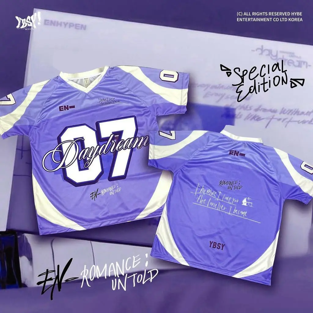 ENHYPEN JERSEY NEW DROPS DAY DREAM JERSEY - TikTok Shop Singapore