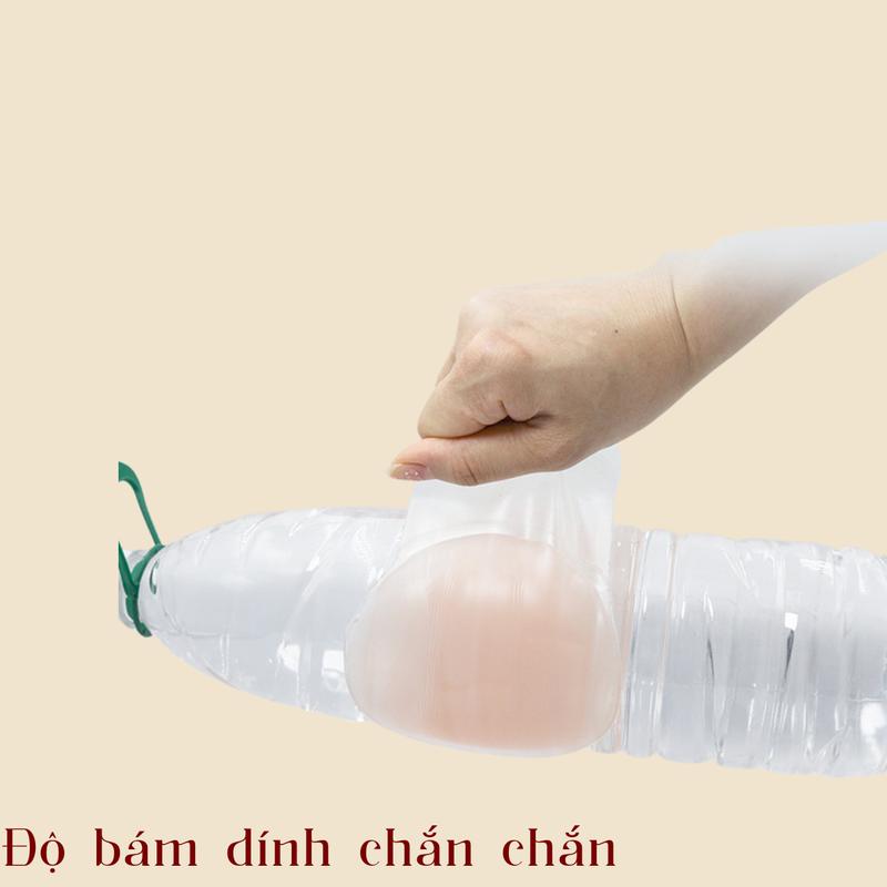 [COMBO 2 CẶP] Miếng dán silicone có miếng kéo nâng vòng 1 keo dính chắc sử dụng nhiều lần NL358 Nữ Bra 3