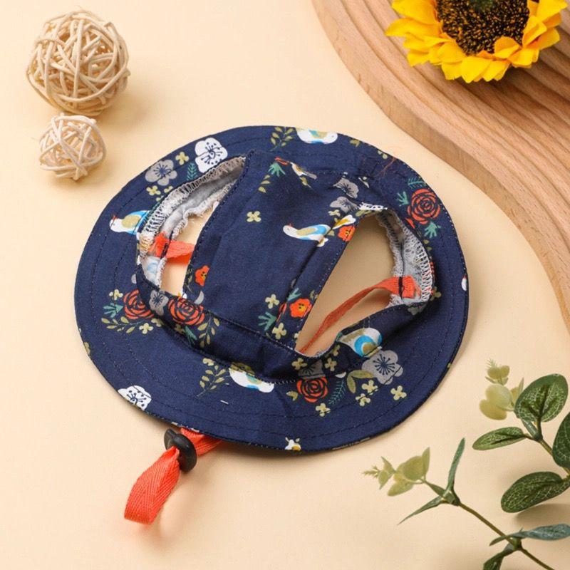Product Introduction of Mũ Bucket Cho Chó Mèo, Mũ Tai Dễ Thương, Có Thể Điều Chỉnh, Chống Nắng, Che Nắng Mỏng, Ngăn Chặn Đau Cổ, Thích Hợp Cho Mèo, Đồ Dùng Thú Cưng, Có Tai 8