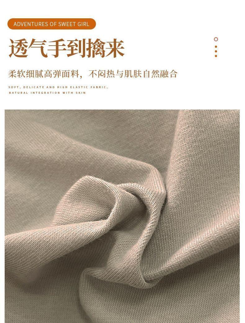 Product Introduction of Đồ Lót Cạp Thường Chất Liệu Cotton, Dành Cho Nữ, Lót Kháng Khuẩn, 100% Cotton, Phong Cách Tiên Phong Thích Hợp Cho Bé Gái Và Học Sinh, Thân Thiện Với Làn Da, Thoáng Khí, Không đường May, 3 Quần Lót 5