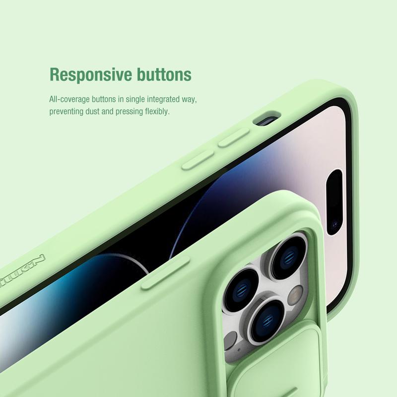 Case iPhone 14 Pro Max Plus CamShield Silky Camera NILLKIN Magnetic Casing 3