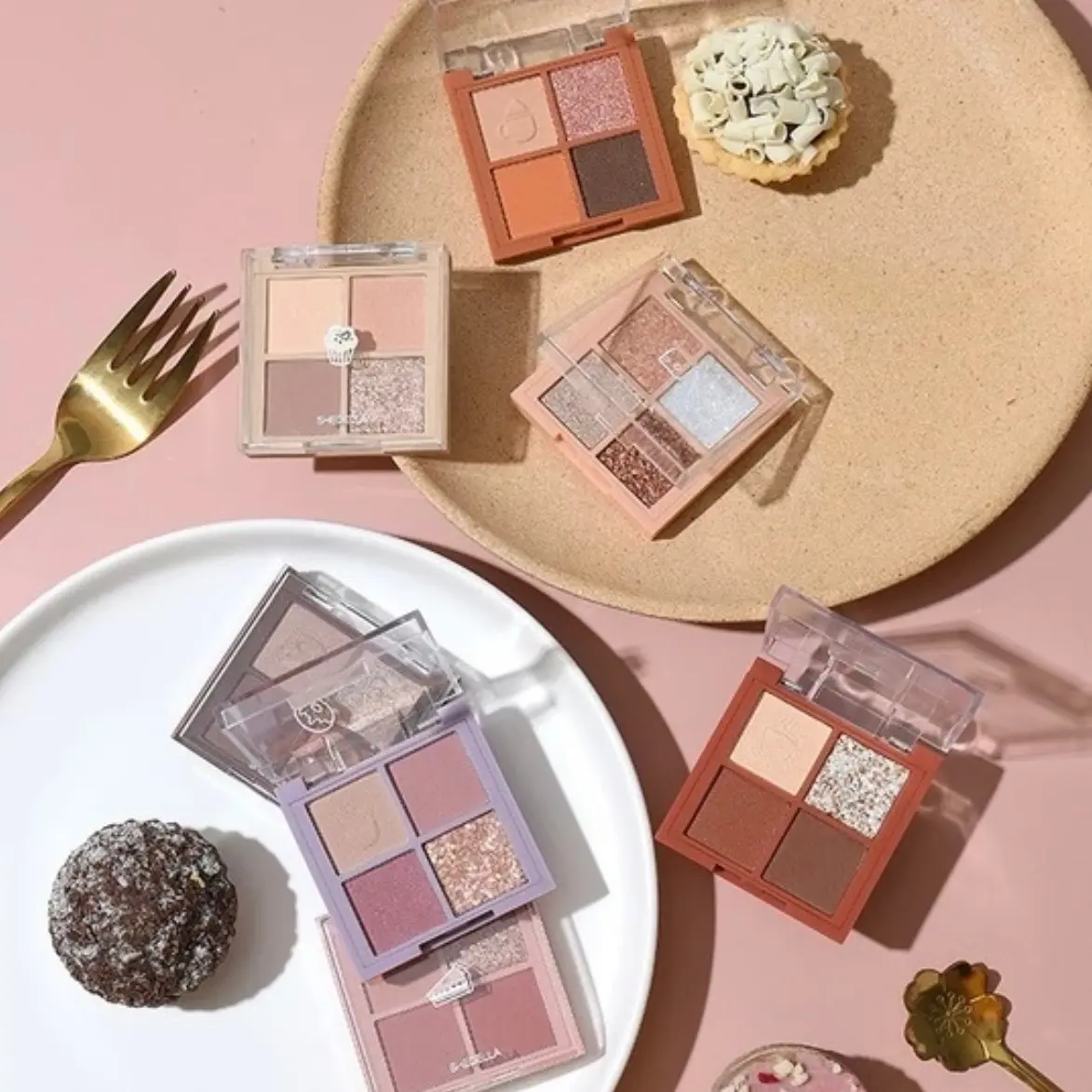SHEDELLA-Afternoon Tea Series Four-color Eye Shadow Eyeshadow