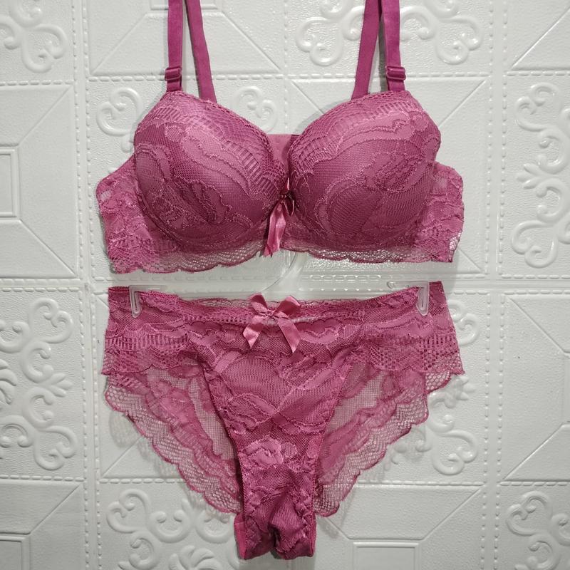 Product Introduction of BRA SET bh + cd beha celana dalam wanita setelan renda import quality RC03 36-42 cup B / bra sexy hot busa motif bunga import 1 set beha dewasa hot sexy 4