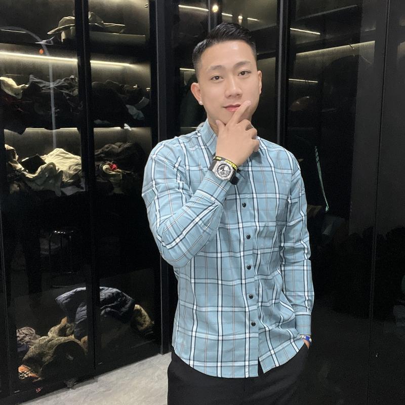 Product Introduction of Sơmi kẻ ô k01 của nhà DUMIMAN Áo Menswear 8