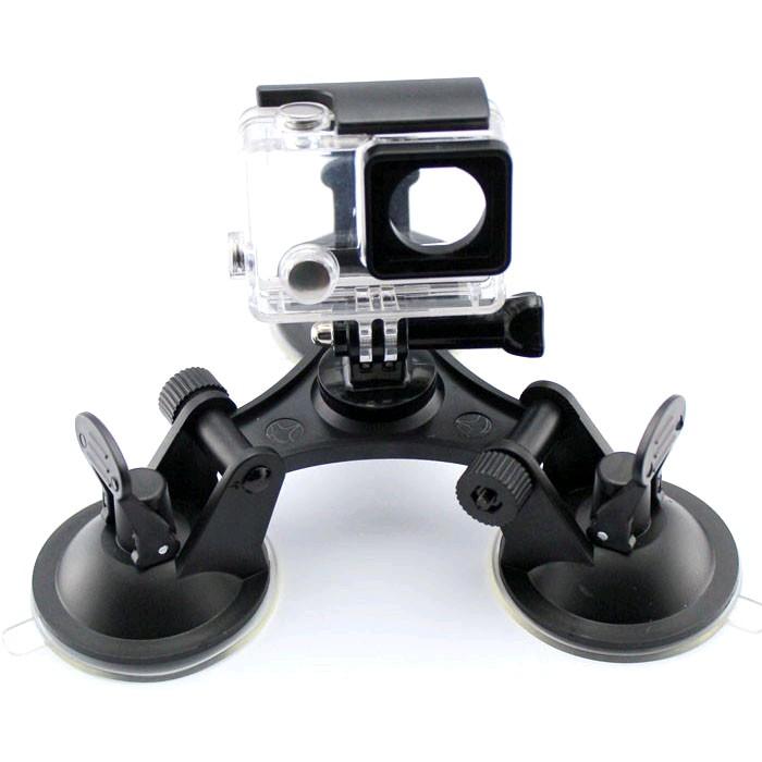 Suction Cup Holder 3 Feets Triangle Stand Holder for Xiaomi Yi / GoPro 5